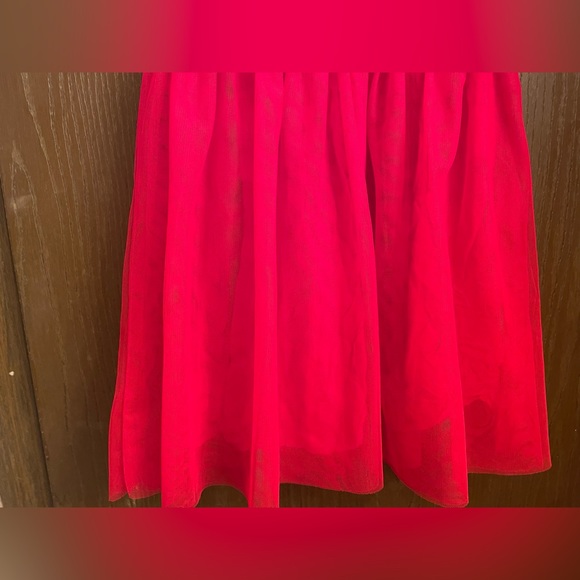 COPY - Oshkosh B’gosh Red Sequin Tulle Dress Girls Sz-7 - Picture 6 of 10